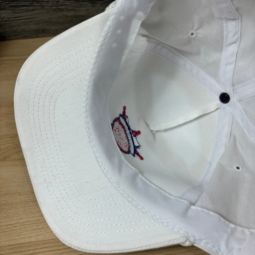 Vintage Minnesota Sheriffs Association Hat Cap Snapback White Police‎ 90s